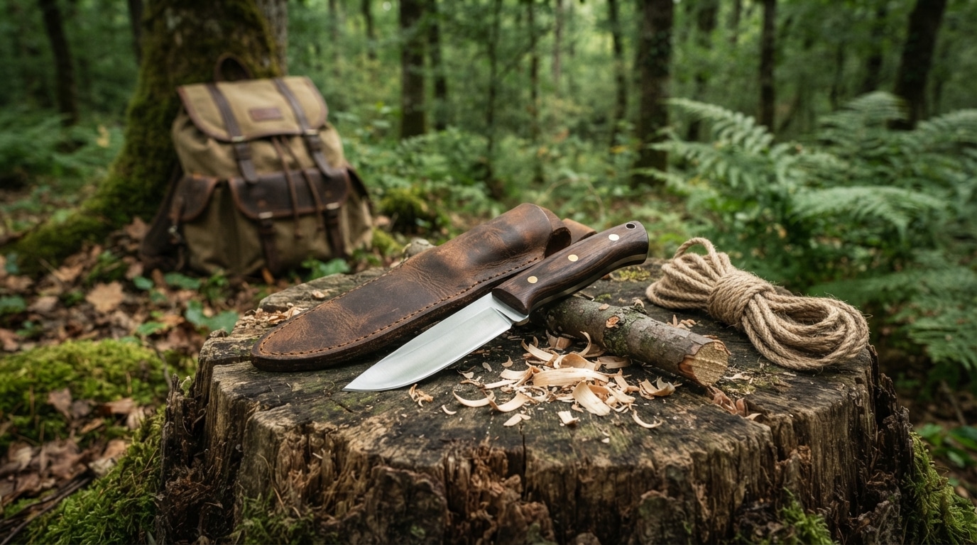 Comment choisir son premier couteau de bushcraft sans se ruiner