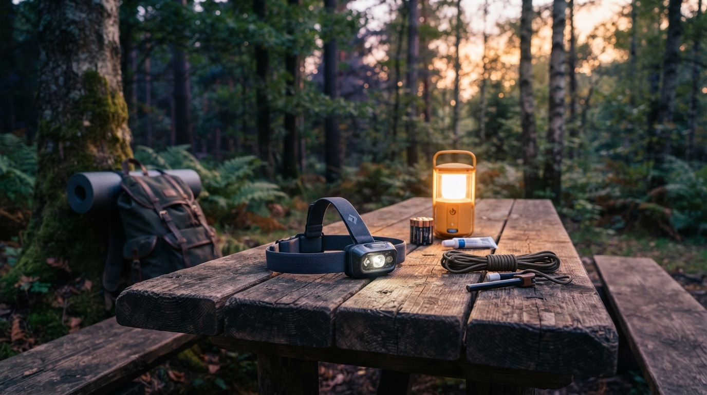 Guide complet : bien s&rsquo;éclairer et gérer son énergie en bivouac